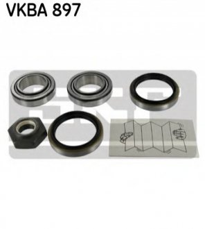 VKBA 897 SKF Підшипник колеса,комплект