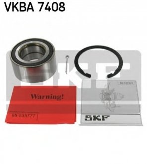 VKBA 7408 SKF Подшипник ступицы колеса (комплект) передней MITSUBISHI OUTLANDER II/ASX (07-) (VKBA7408) SKF