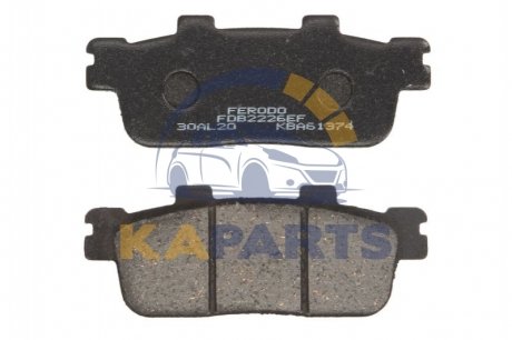 Гальмівна колодка (диск) FDB2226EF