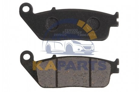 Гальмівна колодка (диск) FDB2225EF