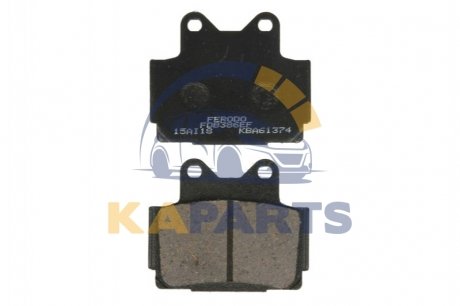 Гальмівна колодка (диск) FDB386EF