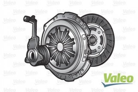 834304 Valeo Комплект зчеплення (21 z) MOVANO/MASTER 2.2-2.5 97- (242mm)