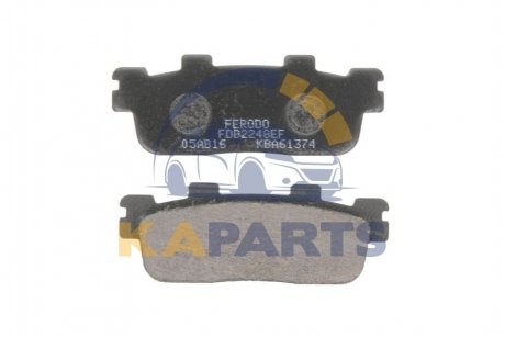 Гальмівна колодка (диск) FDB2248EF