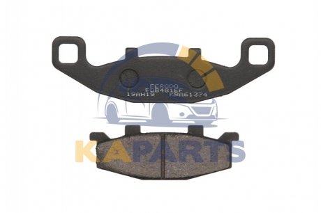 Гальмівна колодка (диск) FDB481EF