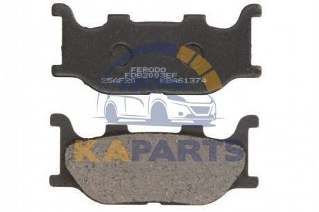 Гальмівна колодка (диск) FDB2003EF