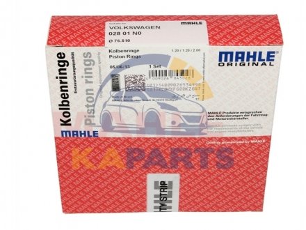 028 01 N0 MAHLE / KNECHT Кільця поршневі,комплект