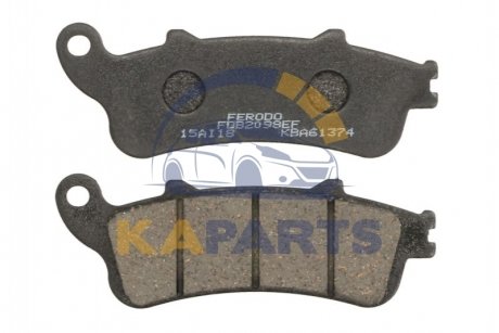 Гальмівна колодка (диск) FDB2098EF