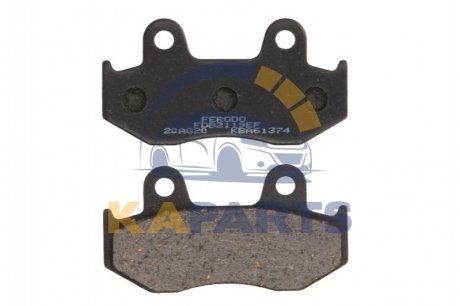 Гальмівна колодка (диск) FDB2119EF