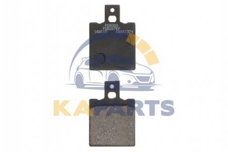 Гальмівна колодка (диск) FDB207EF