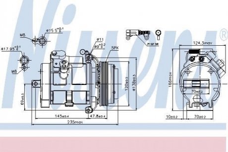 89081 NISSENS Компресор кондиціонера