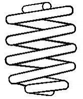 996 515 SACHS Пружина підвіски