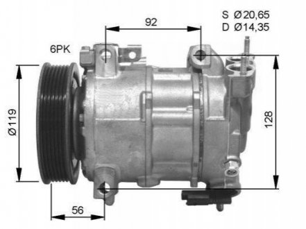 32593 NRF Компресор