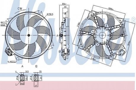 85989 NISSENS Вентилятор радіатора