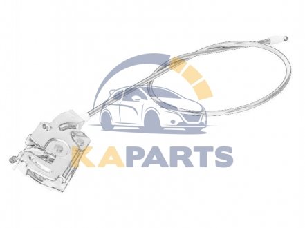 3804650 IVECO Елемент замка кабіни
