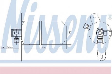 95025 NISSENS Осушитель