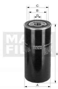 WD 950 MANN Фильтр гидравлический