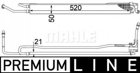 CLC 106 000P MAHLE / KNECHT Охолоджувач мастила