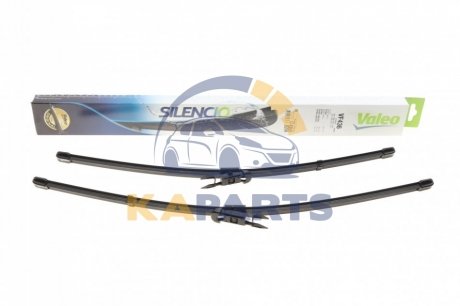 574636 Valeo Щітки склоочисника 2 шт. (580/530mm) Smart ForTwo