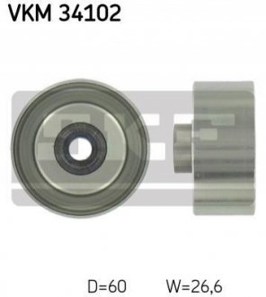 VKM 34102 SKF Ролик модуля натягувача ременя