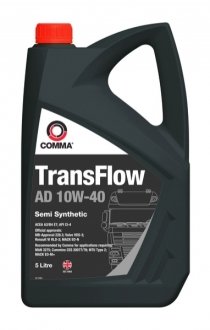 TRANSFLOW AD 10W40 5L COMMA Олива для двигуна