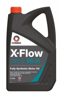 X-FLOW LL 5W30 SYNT. 5L COMMA Масло для двигателя