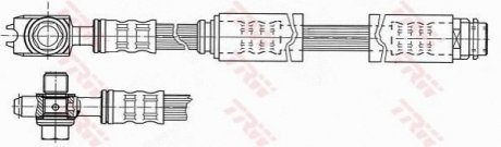 PHD946 TRW Гальмівний шланг