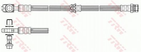 PHD560 TRW Шланг тормозной передний