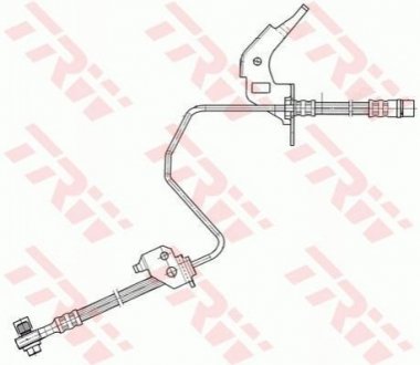 PHD567 TRW Шланг тормозной