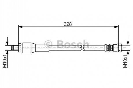 1 987 481 001 BOSCH Гальмівний шланг