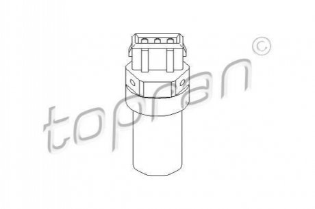 108 729 TOPRAN / HANS PRIES Датчик швидкості