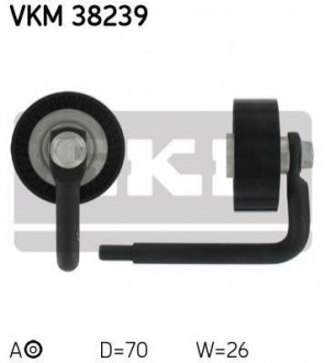 VKM 38239 SKF Натягувач ременя BMW 3/5/7/X5 "2,0-3,0 "98-05