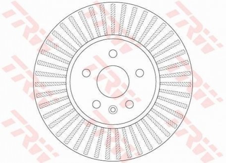 DF6629 TRW Гальмівний диск