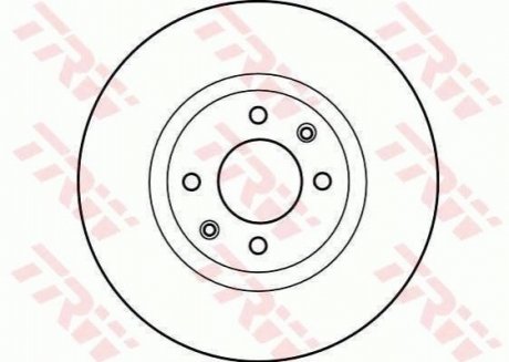 DF4184 TRW Гальмівний диск