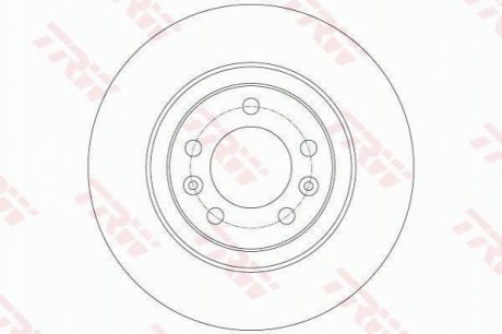 DF6134 TRW Гальмівний диск