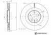 ADBP430046 BLUE PRINT Гальмівний диск (фото 3)