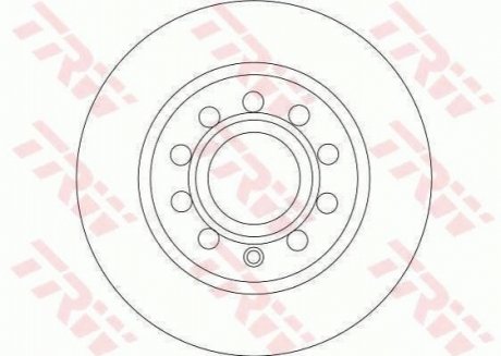 DF4276 TRW Тормозной диск