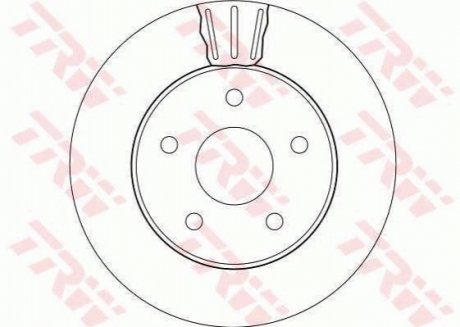DF4170 TRW Гальмівний диск