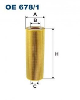 OE 678/1 FILTRON Фільтр масляний