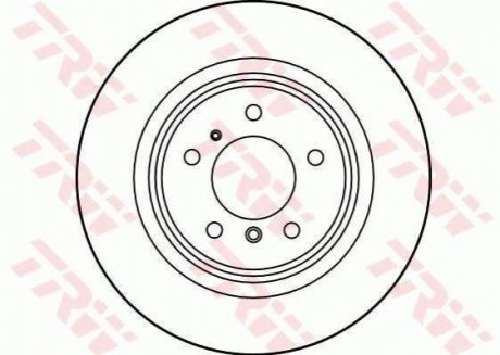 DF1597 TRW Гальмівний диск