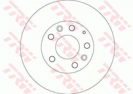 DF4386 TRW Гальмівний диск