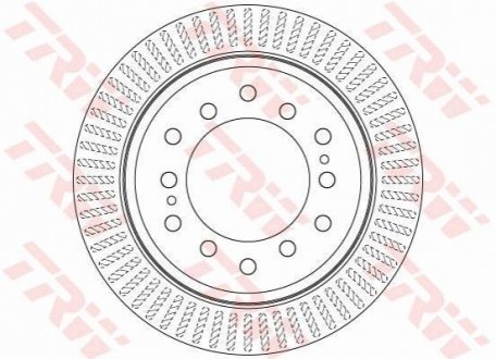 DF6342 TRW Гальмівний диск