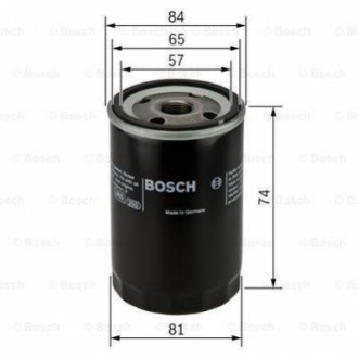 0 986 452 016 BOSCH Масляний фільтр