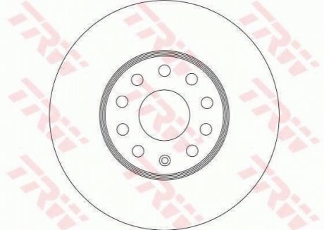 DF4295 TRW Тормозной диск