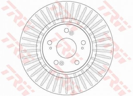 DF6432S TRW Гальмівний диск