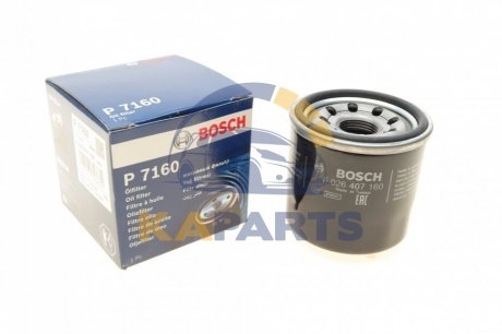 F 026 407 160 BOSCH Фільтр масляний