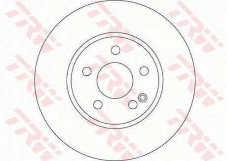 DF4373 TRW Тормозной диск