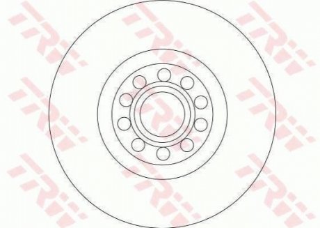 DF4258S TRW Гальмівний диск
