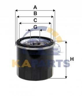 WL7491 WIX FILTERS Фільтр масляний