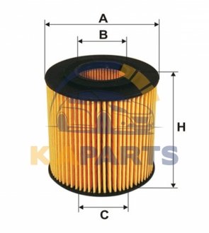 WL7407 WIX FILTERS Фільтр масляний