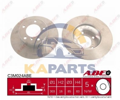 C3M024ABE ABE Гальмівний диск